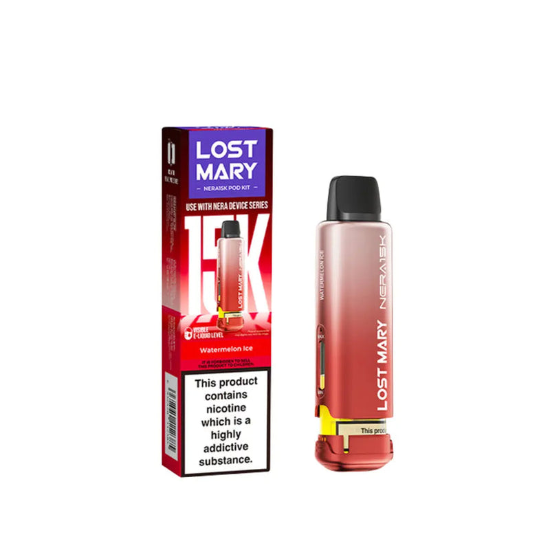 Lost Mary Nera 15K 20mg Prefilled Pods Compliant Post June 1st
