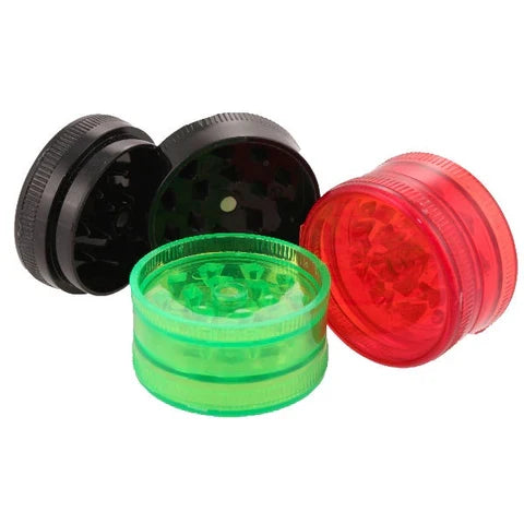 Mini Pocket Magnetic Plastic 60mm Grinder 3pcs