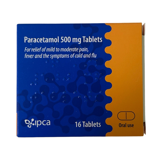 Paracetamol 500mg Caplets Tablets [16 Tablets]