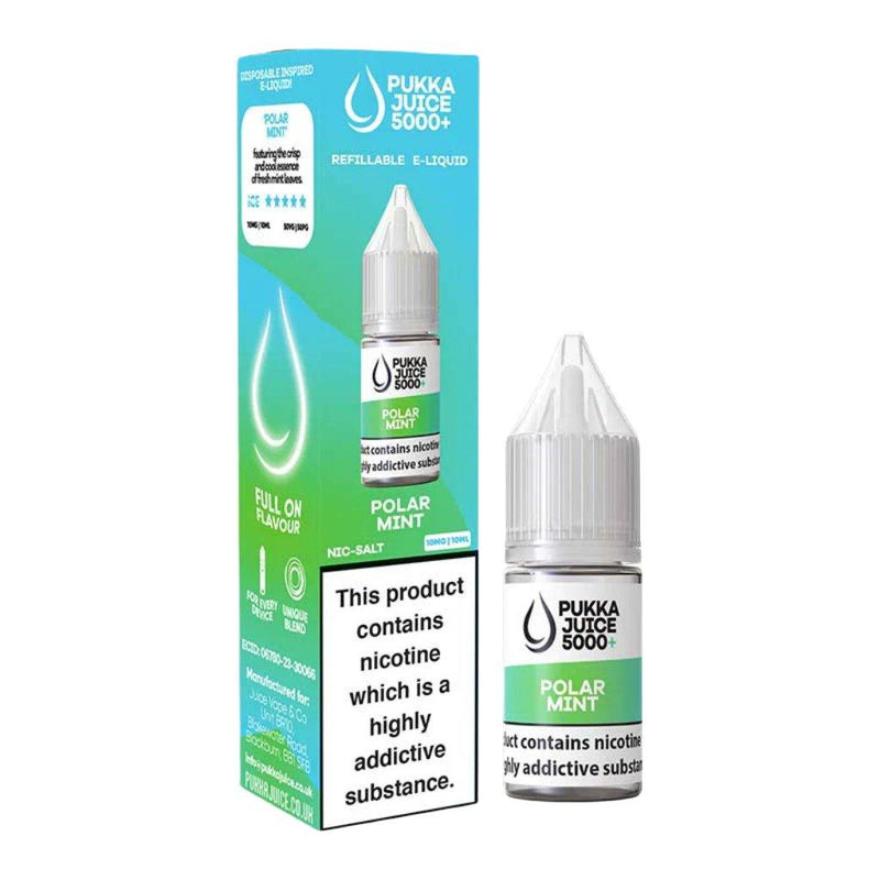 Pukka Juice 5000+ Nic Salts 10mg