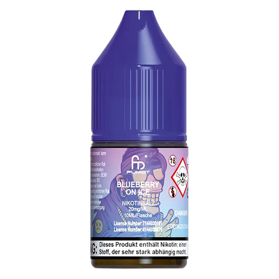 Blueberry on ice