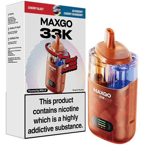 Relx Maxgo 33k Prefilled Pod Vape Kit