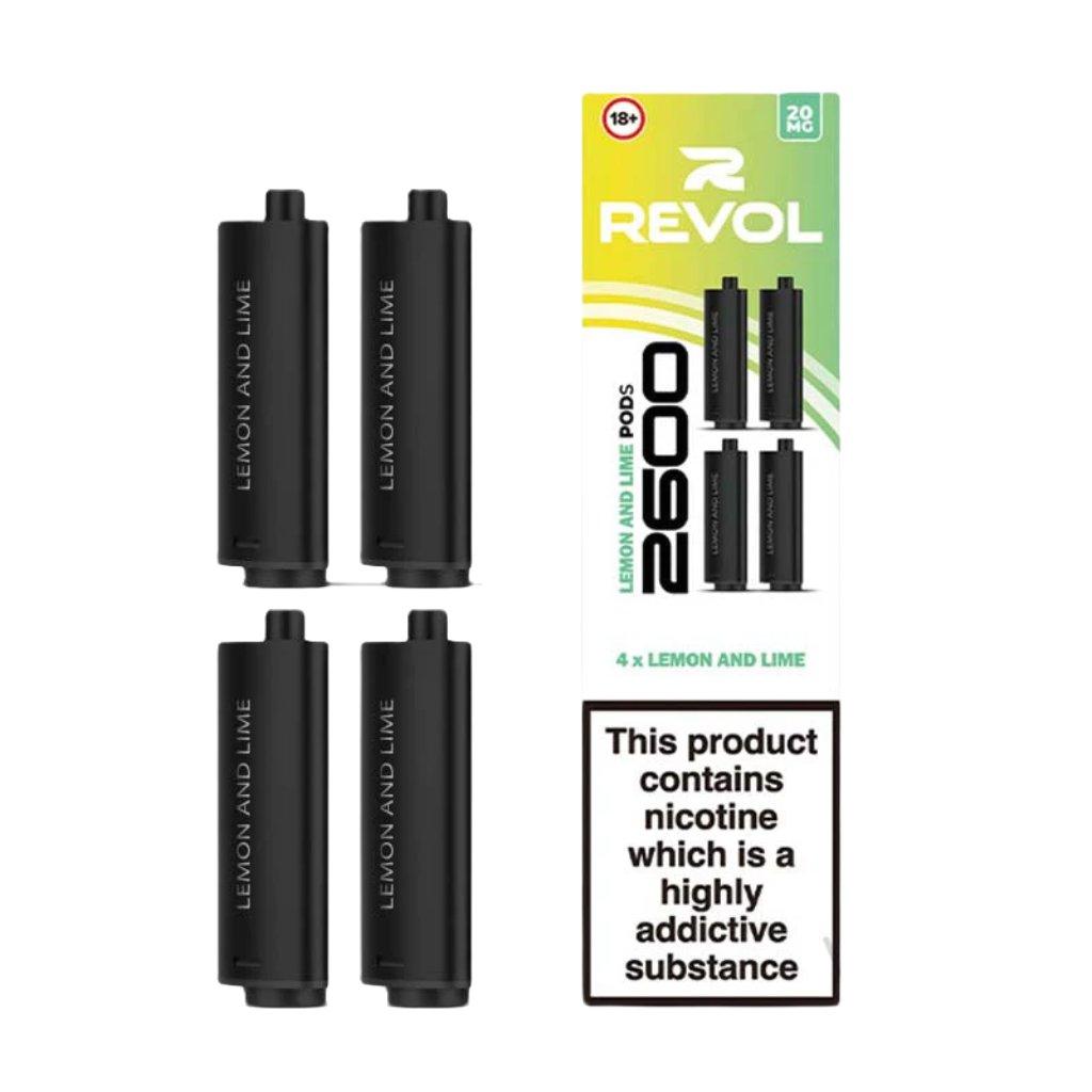 REVOL 2600 4 In 1 Prefilled Pods