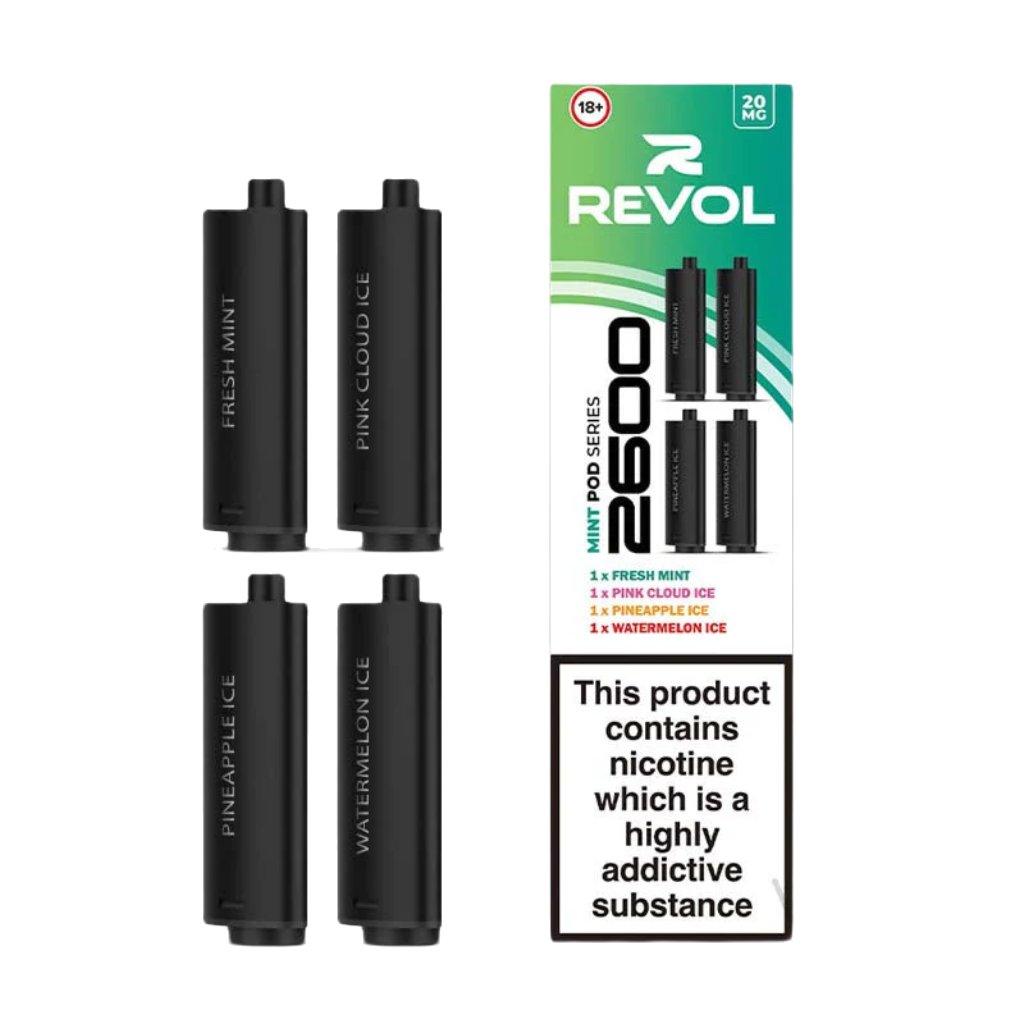 REVOL 2600 4 In 1 Prefilled Pods