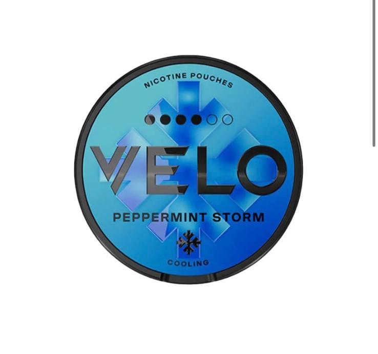 VELO Nicotine Pouches Peppermint storm 17mg