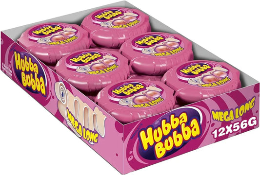 Hubba Bubba Fancy Fruit Tape 12x56g