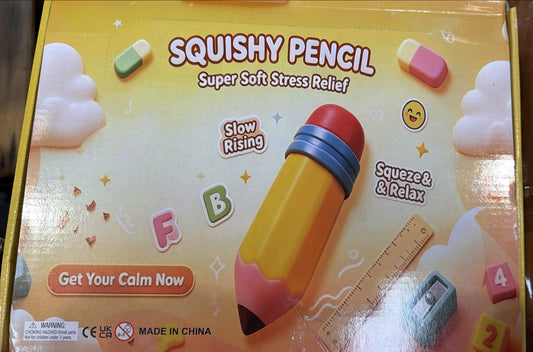 Squishy Toy Big Pencil