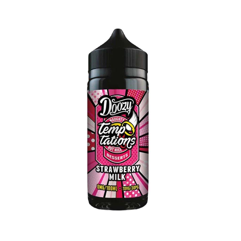 Doozy Temptations Strawberry Milk 100ml Shortfill