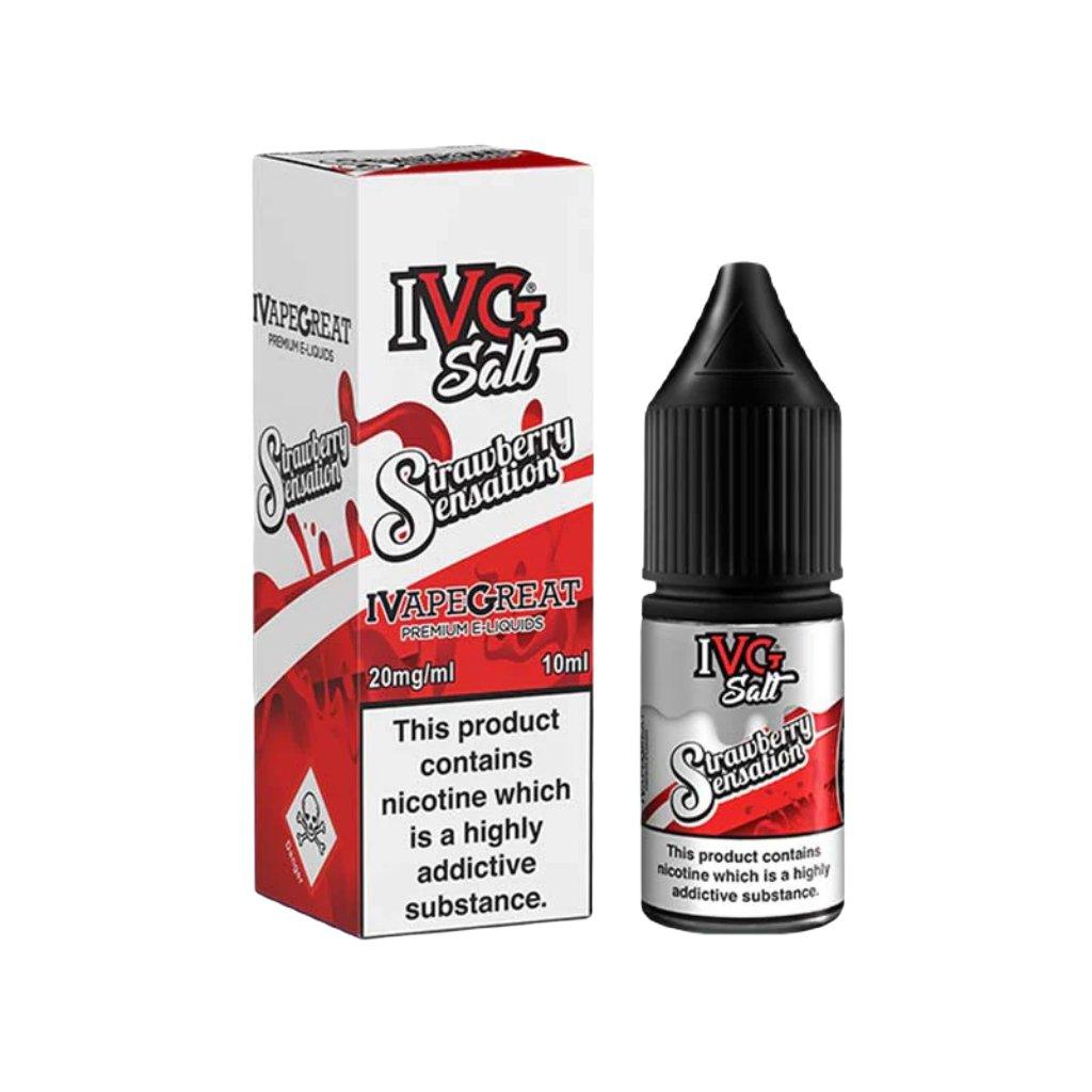 IVG Strawberry Sensation Nic Salt - 20mg