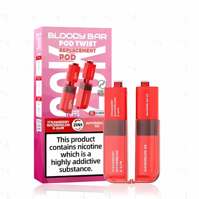Strawberry watermelon b - gum/ watermelon ice