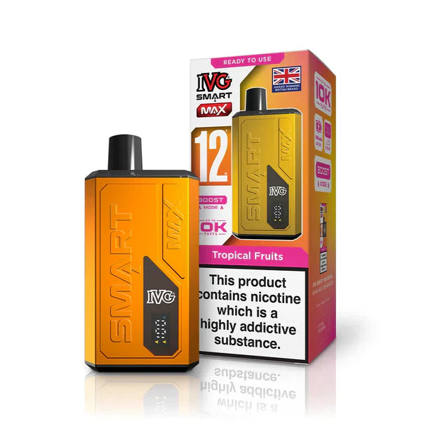IVG Smart Max 10K Prefilled Vape Kit Compliant Post June 1st