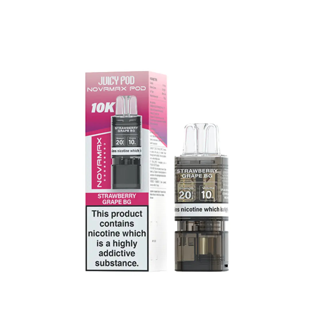 Juicy Pod Novamax 10K Replacement Prefilled Pods
