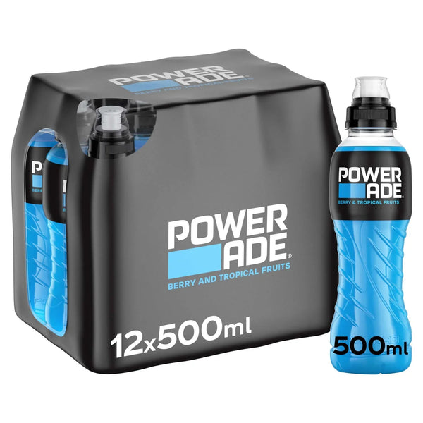 POWERADE BERRY & TROPICAL FRUITS  [12X500ML]