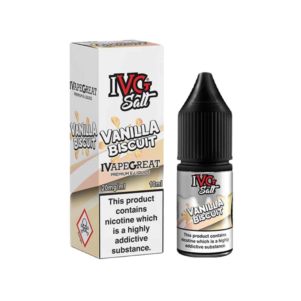 IVG Vanilla Biscuit Nic Salt - 20mg