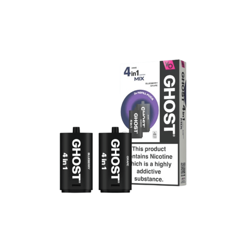 Vapes Bar Ghost 4-in-1 Refill Pods