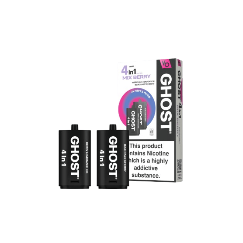 Vapes Bar Ghost 4-in-1 Refill Pods