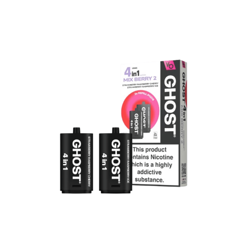 Vapes Bar Ghost 4-in-1 Refill Pods