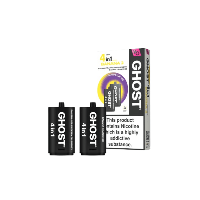 Vapes Bar Ghost 4-in-1 Refill Pods