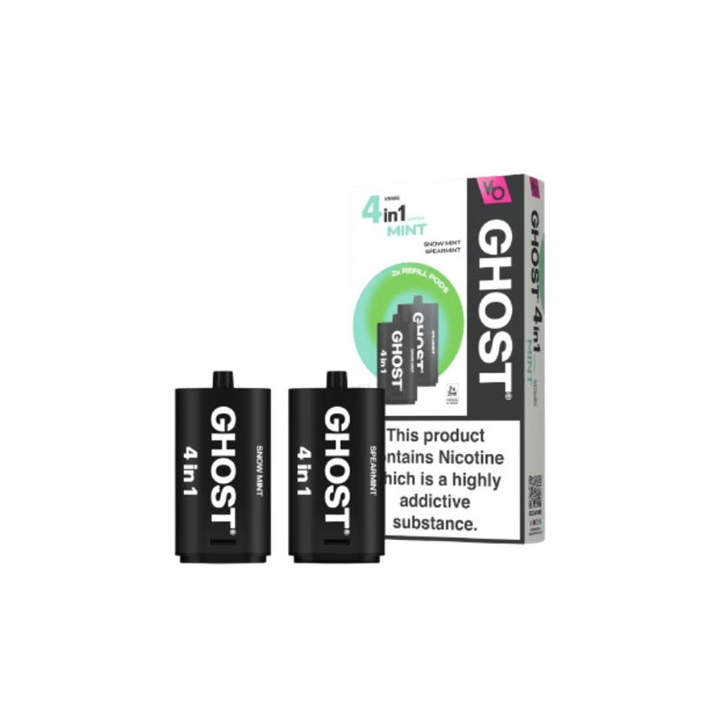 Vapes Bar Ghost 4-in-1 Refill Pods