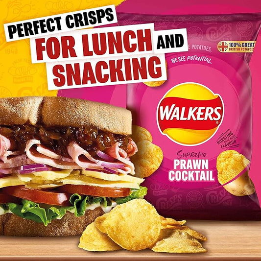 Walkers Prawn Cocktail 18x70g